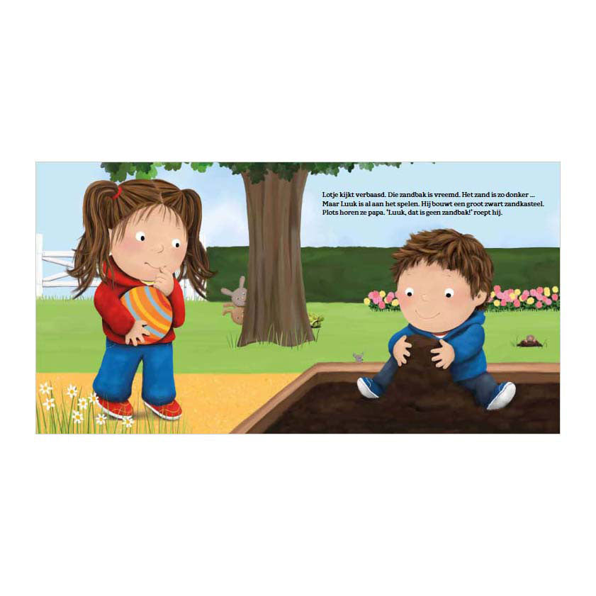 Luuk et Lotje. potager. 2+