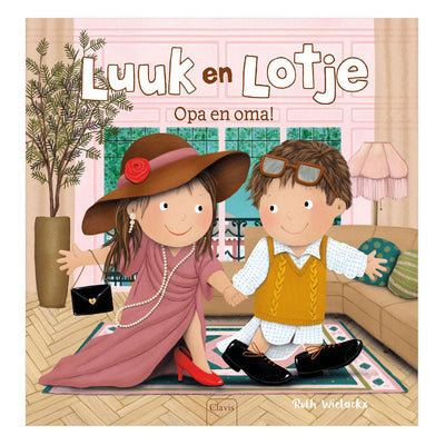 Maison centrale du livre Luuk et Lotje - Grand-père et grand-mère ! livre d'images