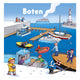 Livre central pour enfants, bateaux-maison