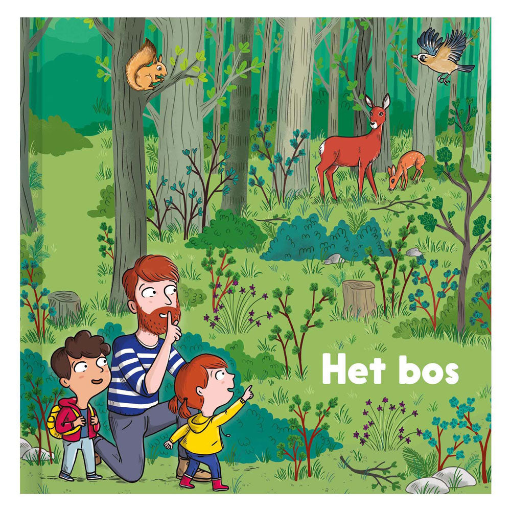 Livre central maison le livre pour enfants de la forêt