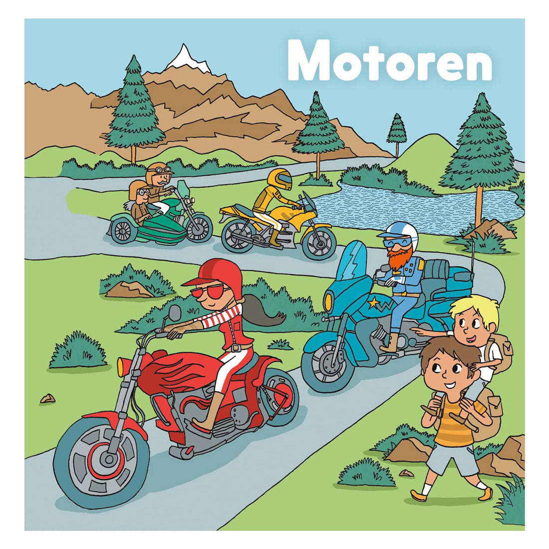 Livre central pour enfants, moteurs de maison de livre