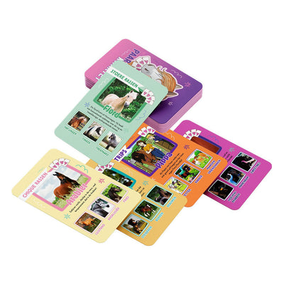 Penny horse quatuor - quatuor pour enfants - quatuors - cartes - jeu de cartes - jeu - jeux de vacances - jeu - voiture - jouets filles - jeux de cartes - jeux - trucs pour chevaux - cheval - poney - fournitures - articles