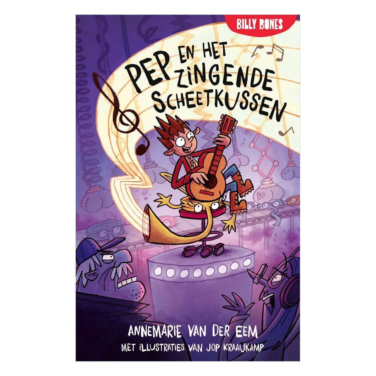 Central Book House Oreiller Pep et le pet chantant