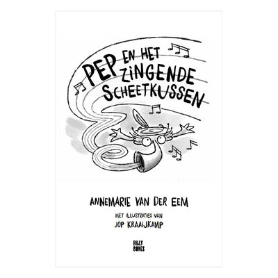 Central Book House Oreiller Pep et le pet chantant