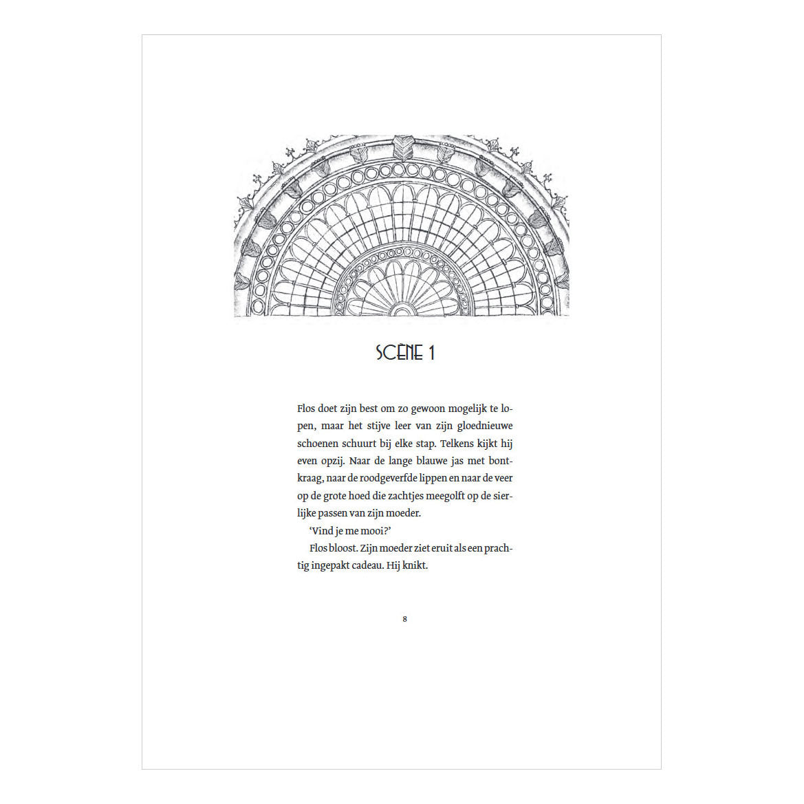 Maison centrale du livre Flos et le Palais de Verre - livre pour enfants