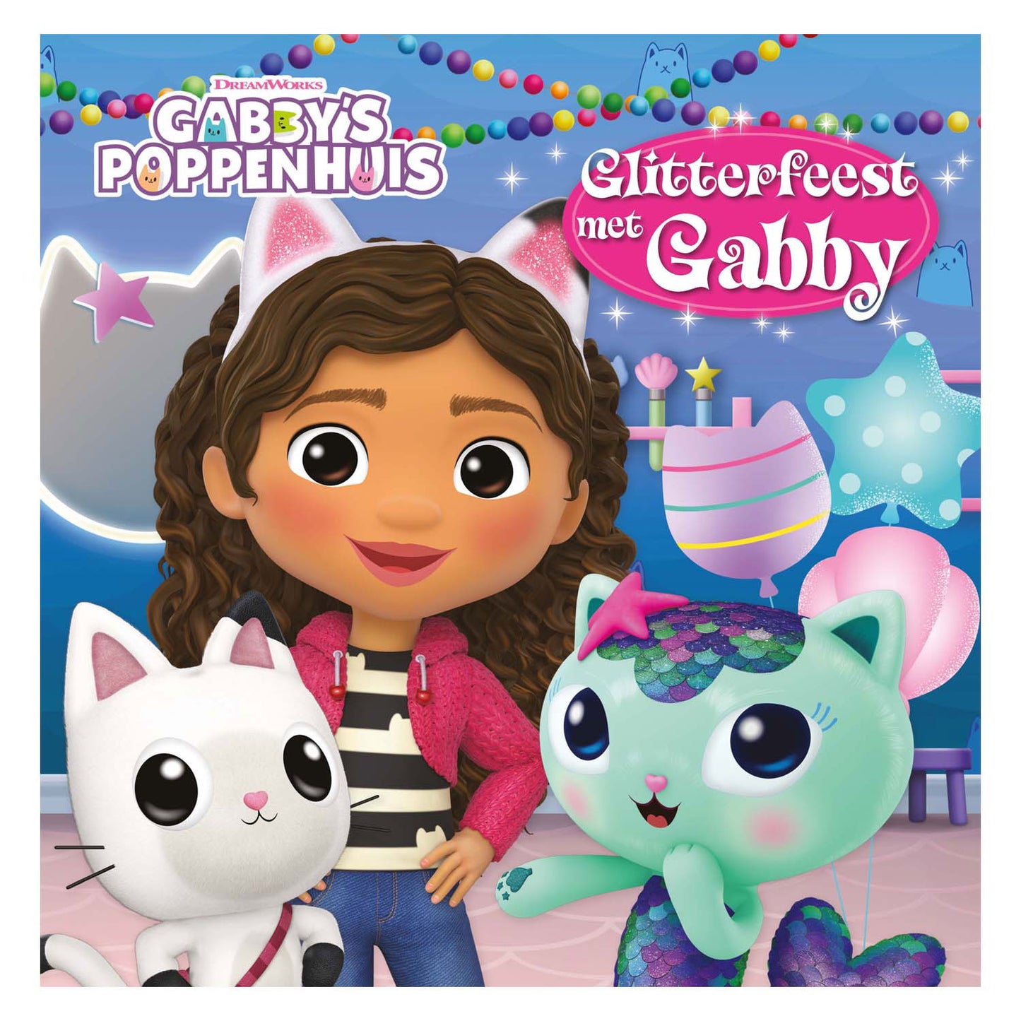 Grande fête de paillettes de ballons avec Gabby