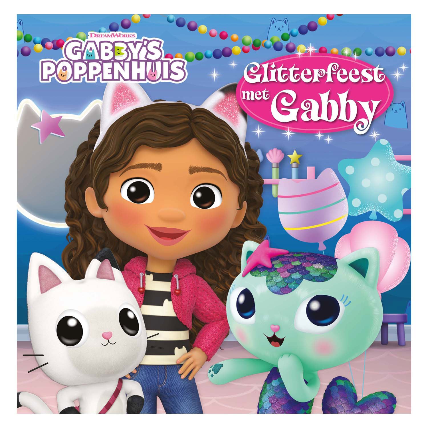Grande fête de paillettes de ballons avec Gabby