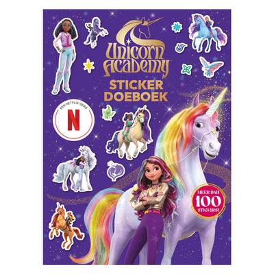 Livre Unicorn Academy Stickerboek Doeboek