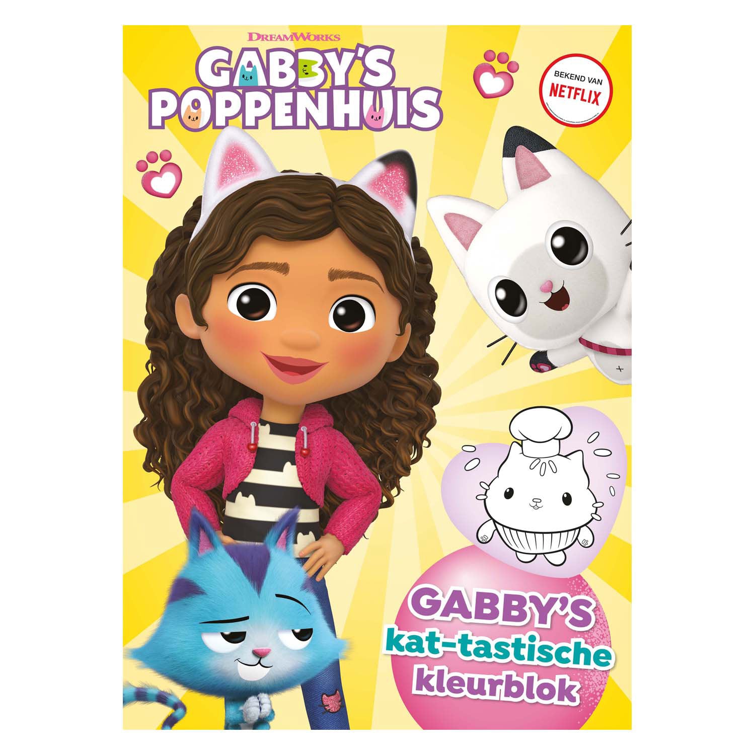 Bloc de couleur chat-tastique de Big Balloon Gabby