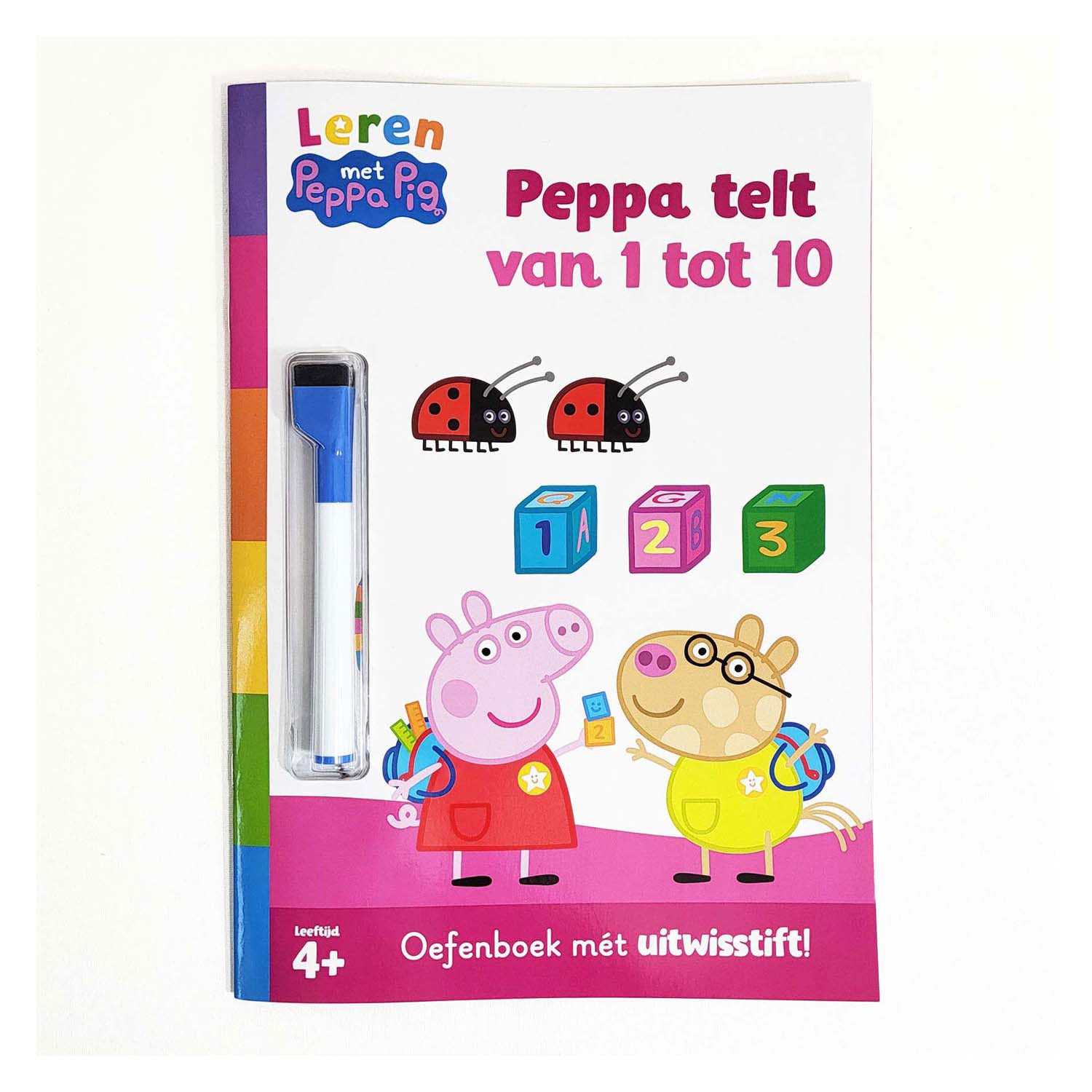Peppa gros ballon compte de 1 à 11