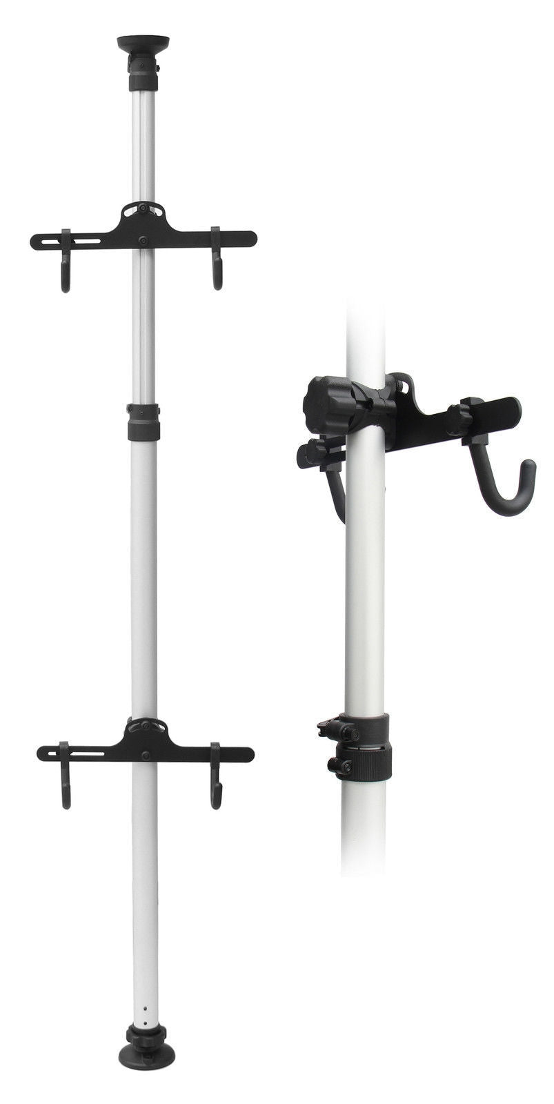 Support de magasin Edge pour 2 vélos Edge180-400 cm aluminium