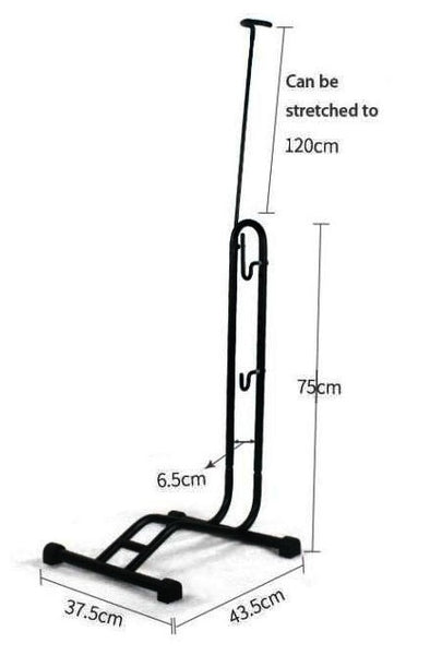 Standard Standard Edge L-stand pour 1 vélo