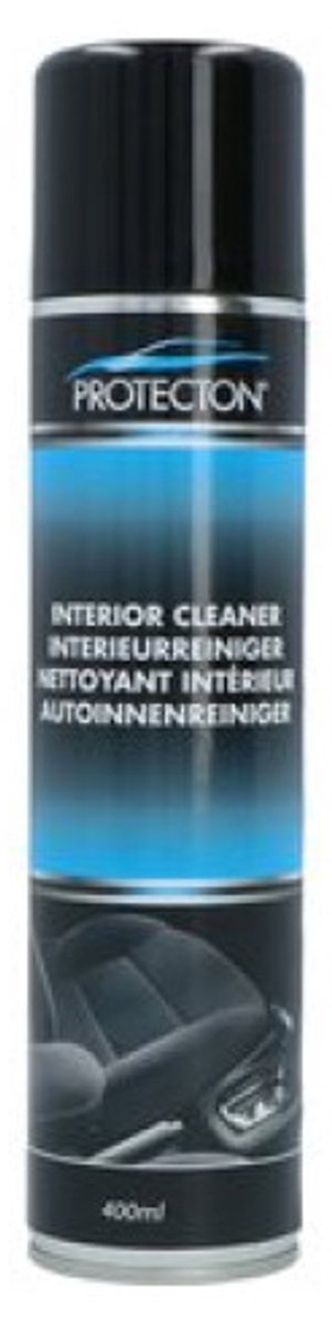 Nettoyant intérieur Protecton - Nettoyant mousse multifonction - pour tissus d'ameublement, cuir, plastique - élimine la saleté, les taches, les dépôts de nicotine - au parfum frais - 400 ml