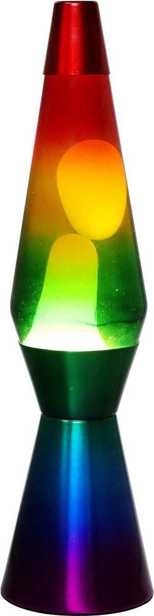 Arc-en-ciel de lampe de lave