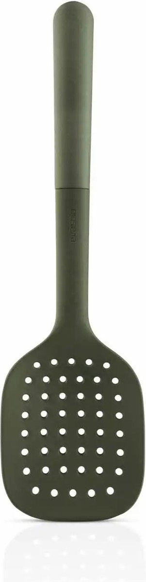Écumoire Eva solo, spatule perforée, silicone, vert - | outil vert