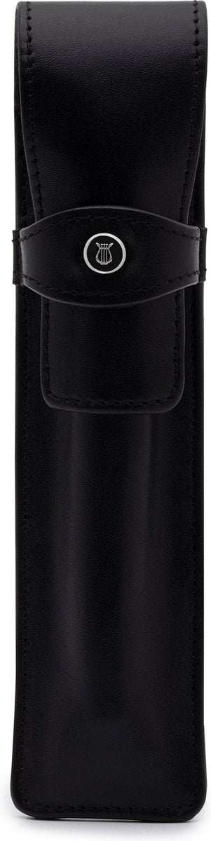 Étui à stylos Lapis Bard - Mayfair - cuir noir - pour 1 stylo - sf-wp32686
