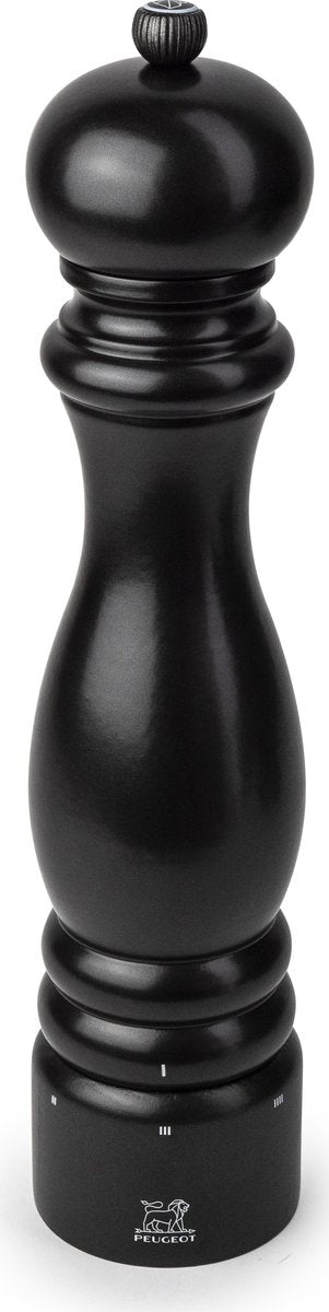 Moulin à sel Peugeot paris 30 cm - noir satiné - u'select - broyeur zirlion