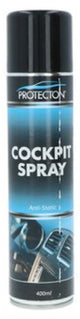 spray cockpit antistatique 400ml