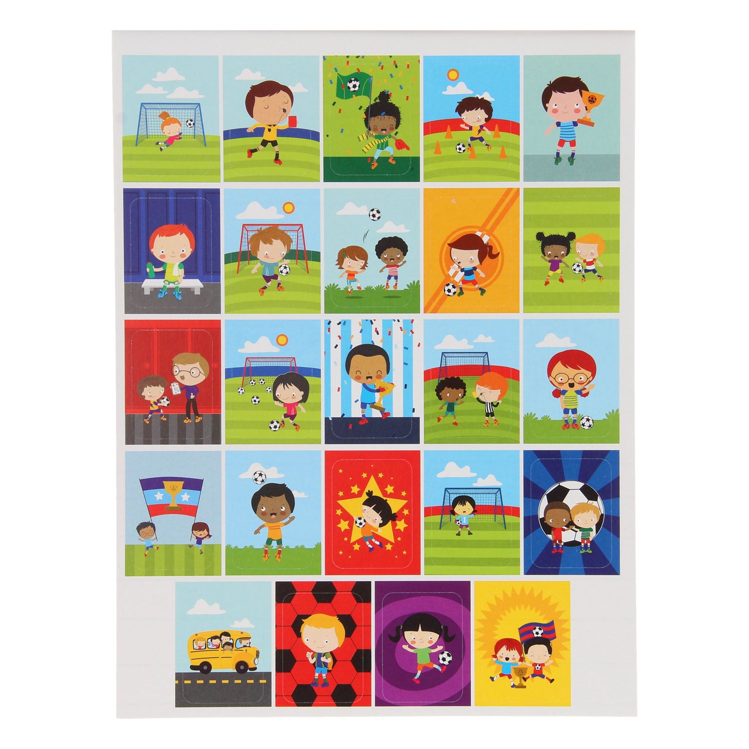Mon tout premier football de blocs de couleur