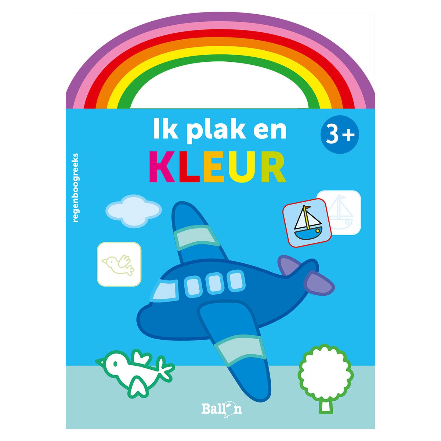 Éditeur standard je colle et colorie - avion