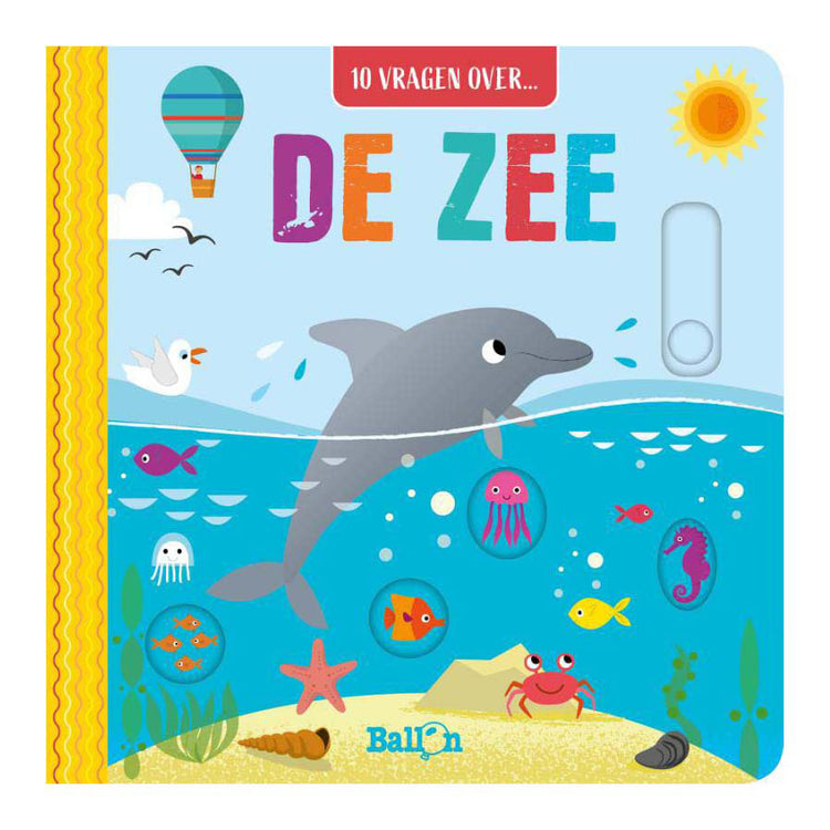 Livre à diapositives et à rabats de l'éditeur standard - 10 questions sur... la mer