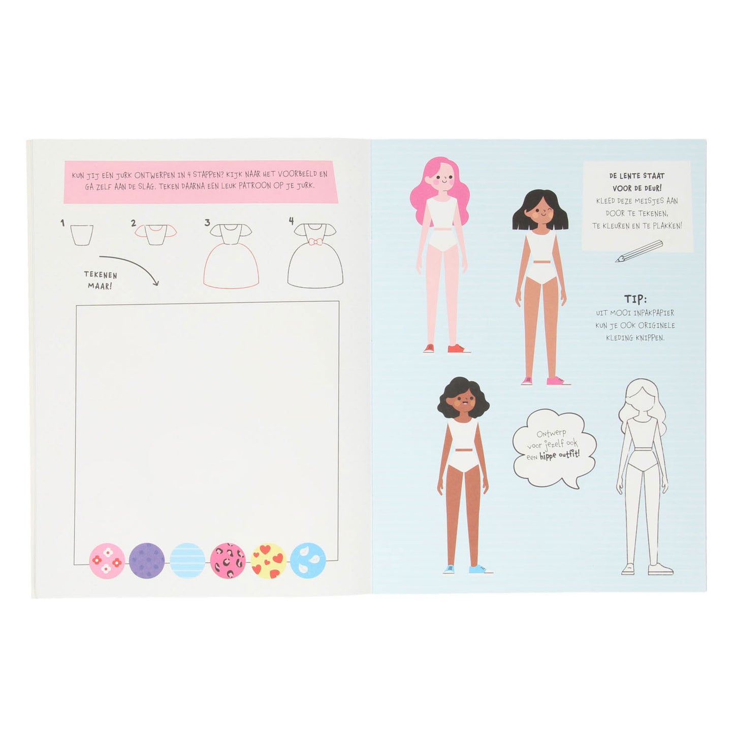 Éditeur standard mon livre d'activités collantes j'aime le mode