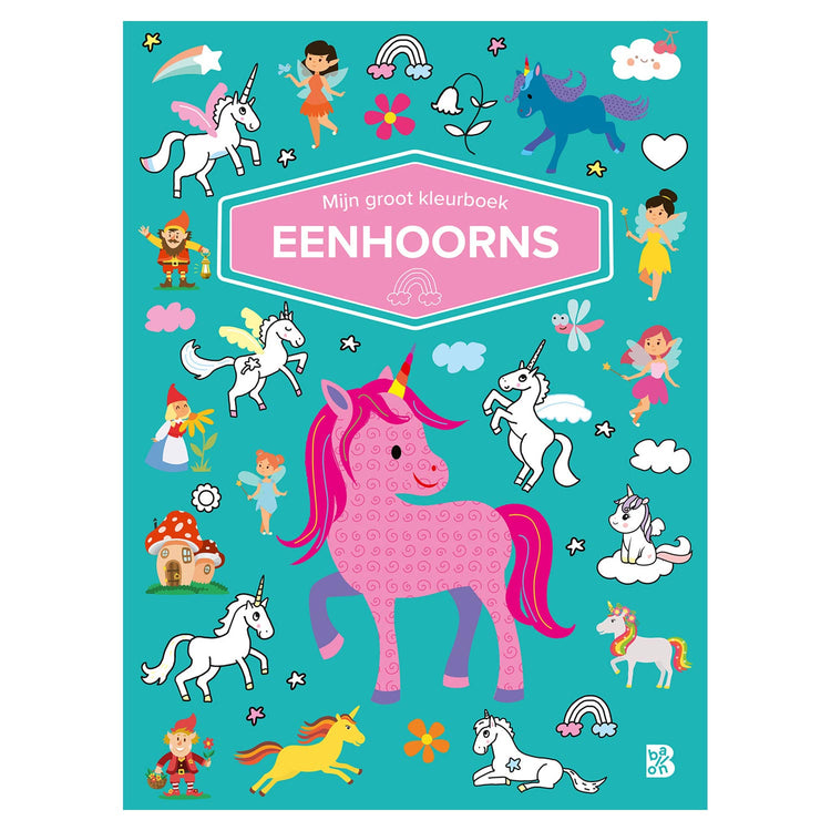 Éditeur standard mon grand livre de coloriage - licornes