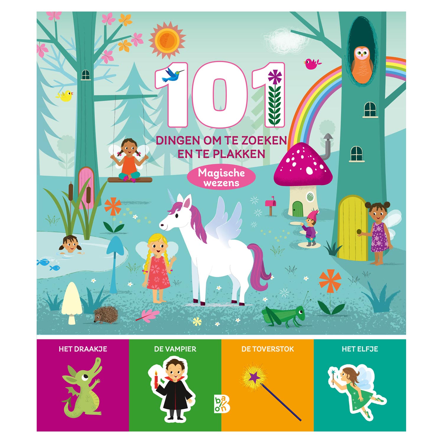 Standard Publisher 101 choses à trouver et à coller – Créatures magiques