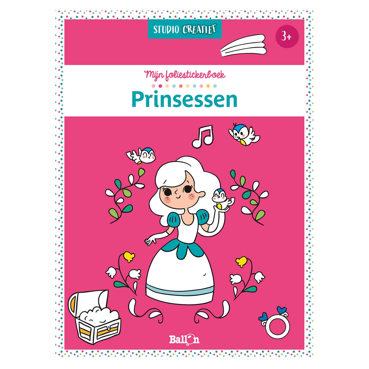 Éditeur standard mon livre d'autocollants en aluminium - princesses