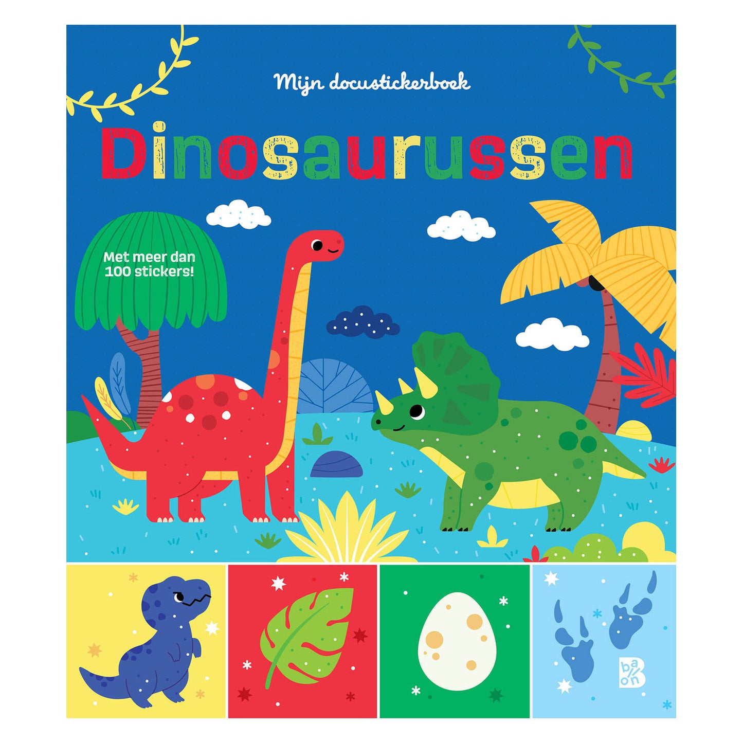 Éditeur standard mon livre docusticker - dinosaures