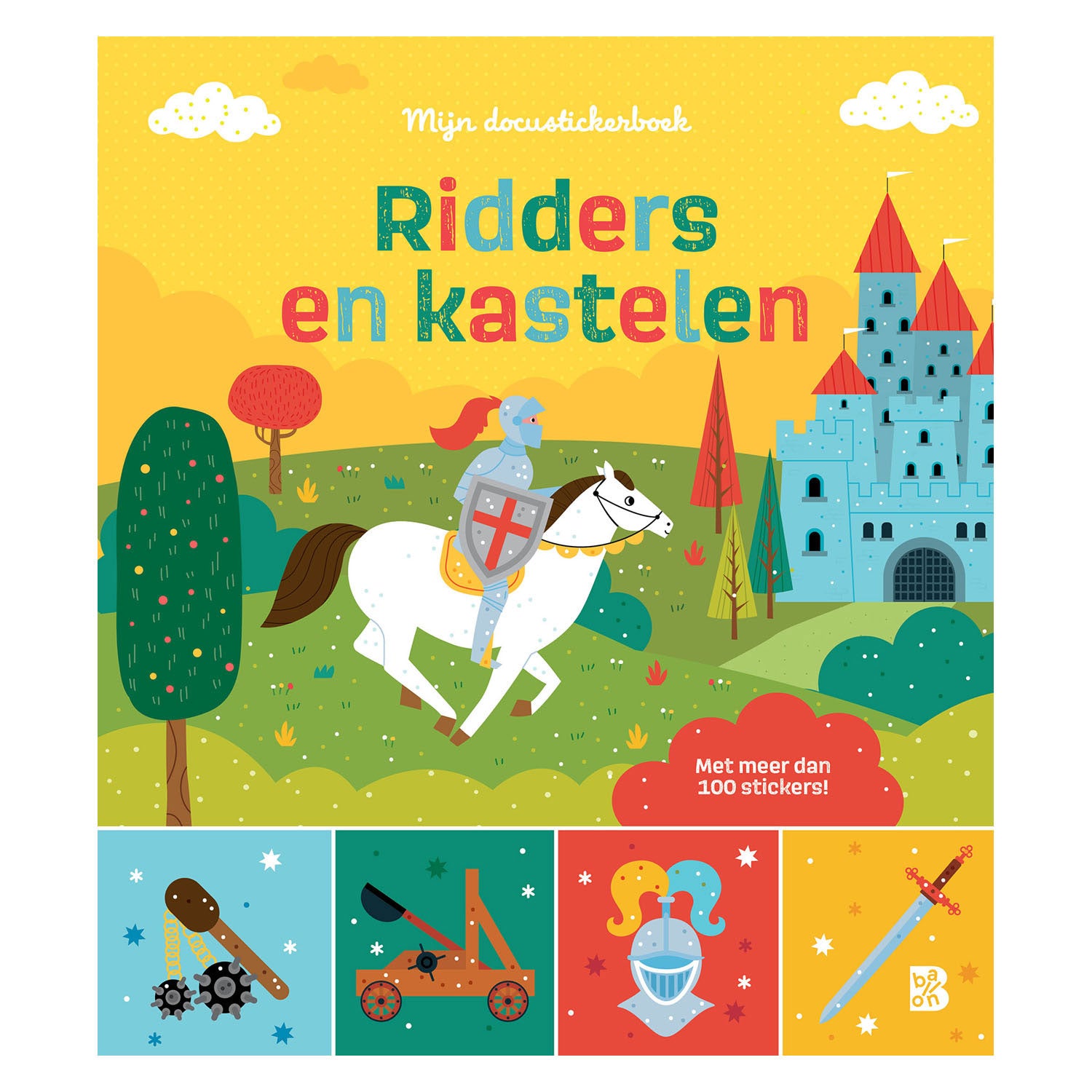 Éditeur standard mon livre docusticker - chevaliers et châteaux
