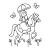 Le livre de coloriage ballon ballon princesses avec 6 crayons de couleur