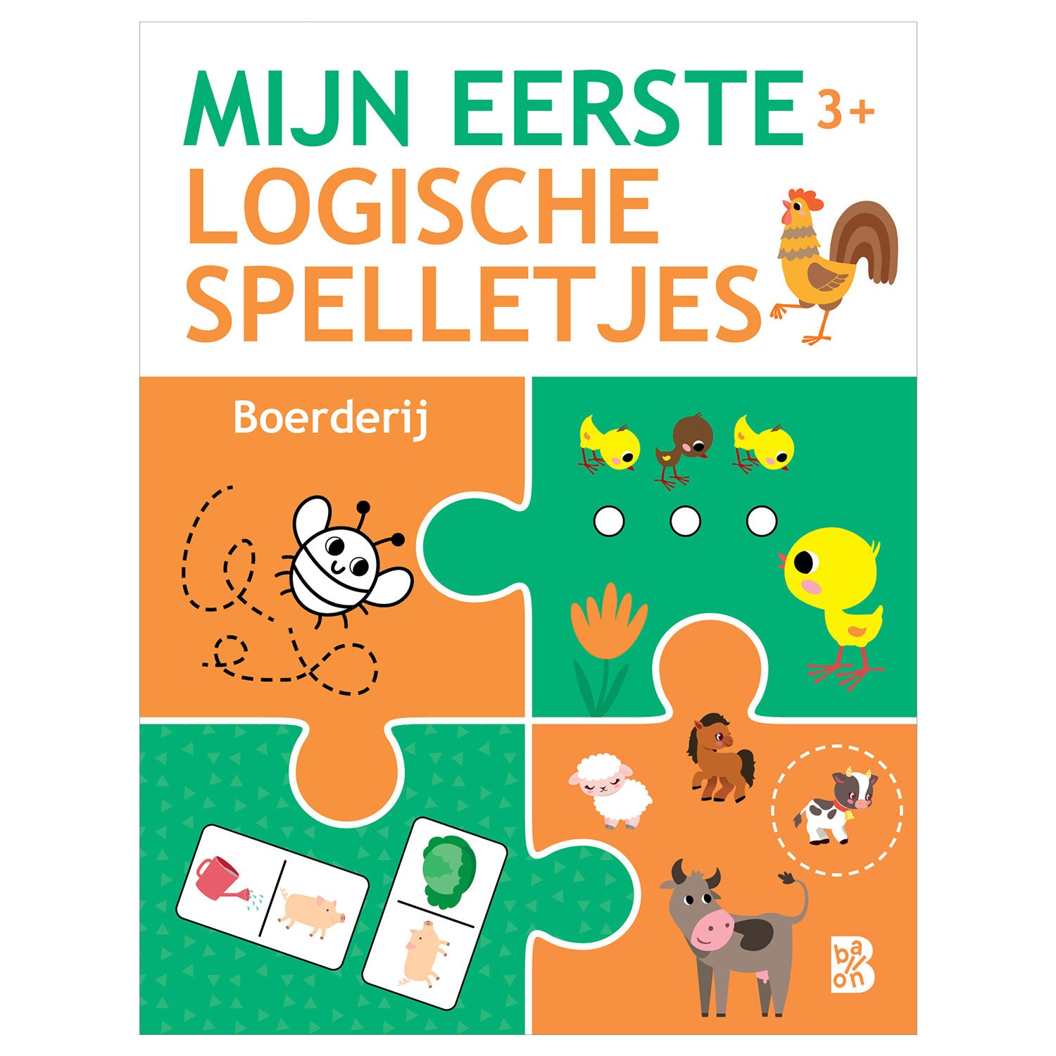 Éditeur standard mes premiers jeux de logique 3+ - farm