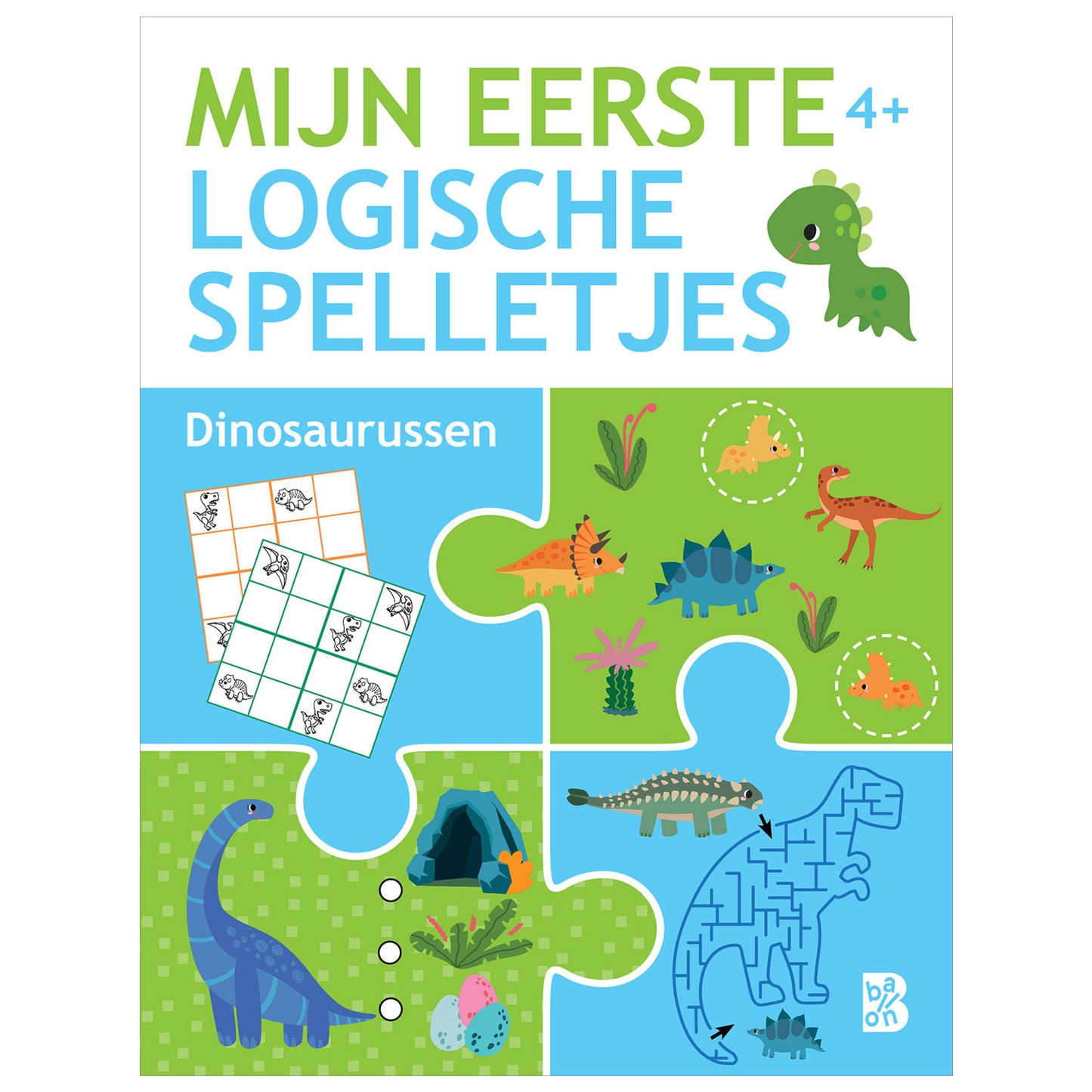 Éditeur standard mes premiers jeux de logique 4+ - dinosaures