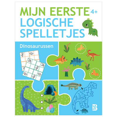 Éditeur standard mes premiers jeux de logique 4+ - dinosaures