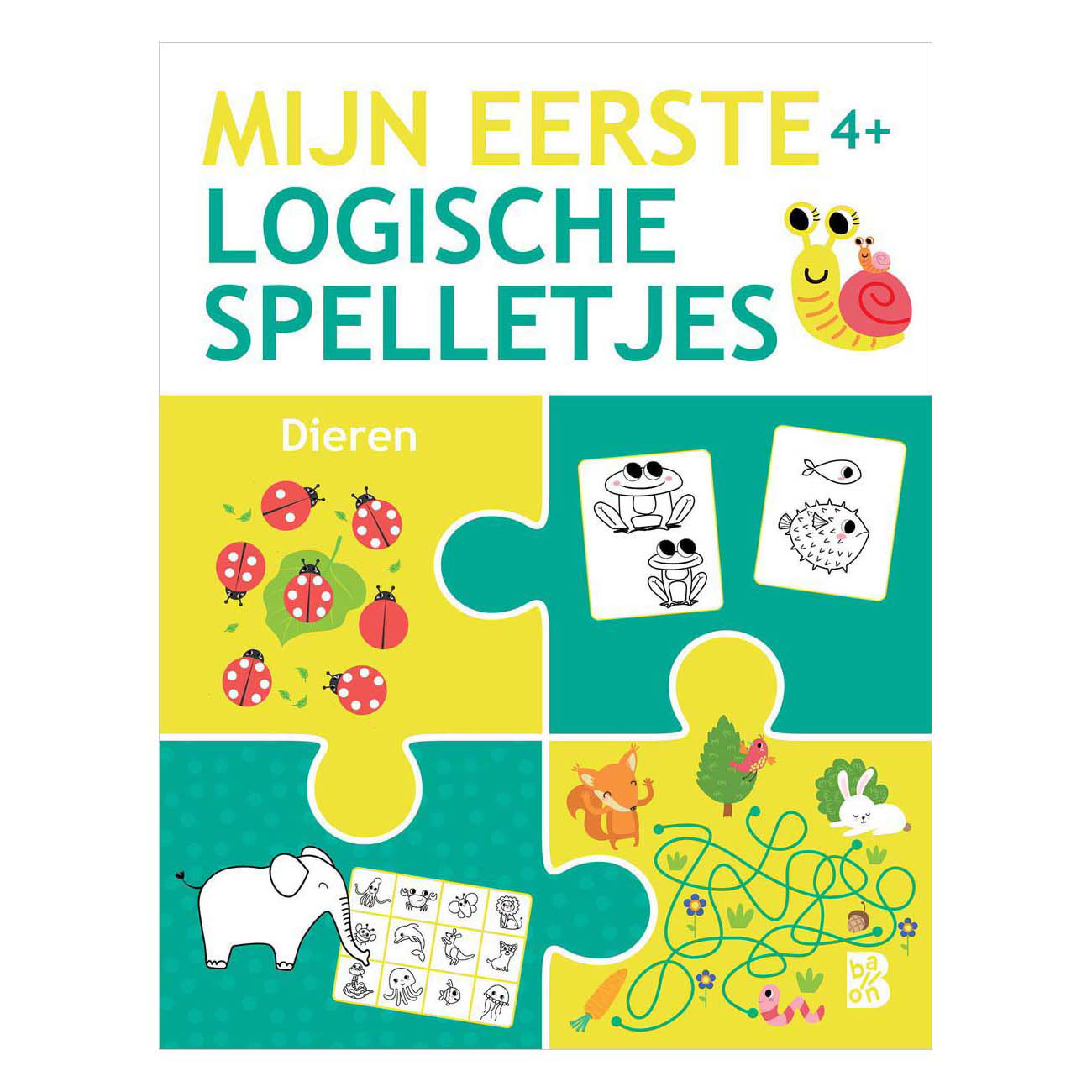 Éditeur standard mes premiers jeux de logique 4+ animaux