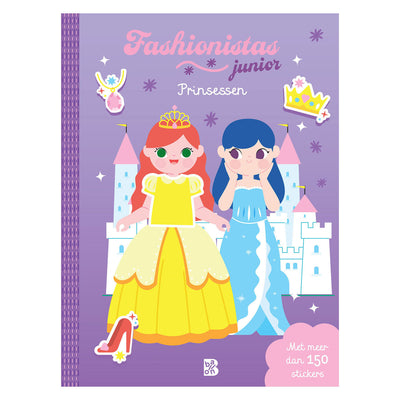Livre d'autocollants éditeur standard fashionistas princesses juniors - 150 autocollants