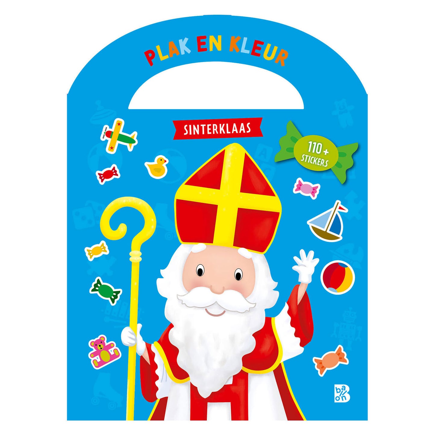 Maison d'édition standard pâte et couleur Sinterklaas - 110 autocollants
