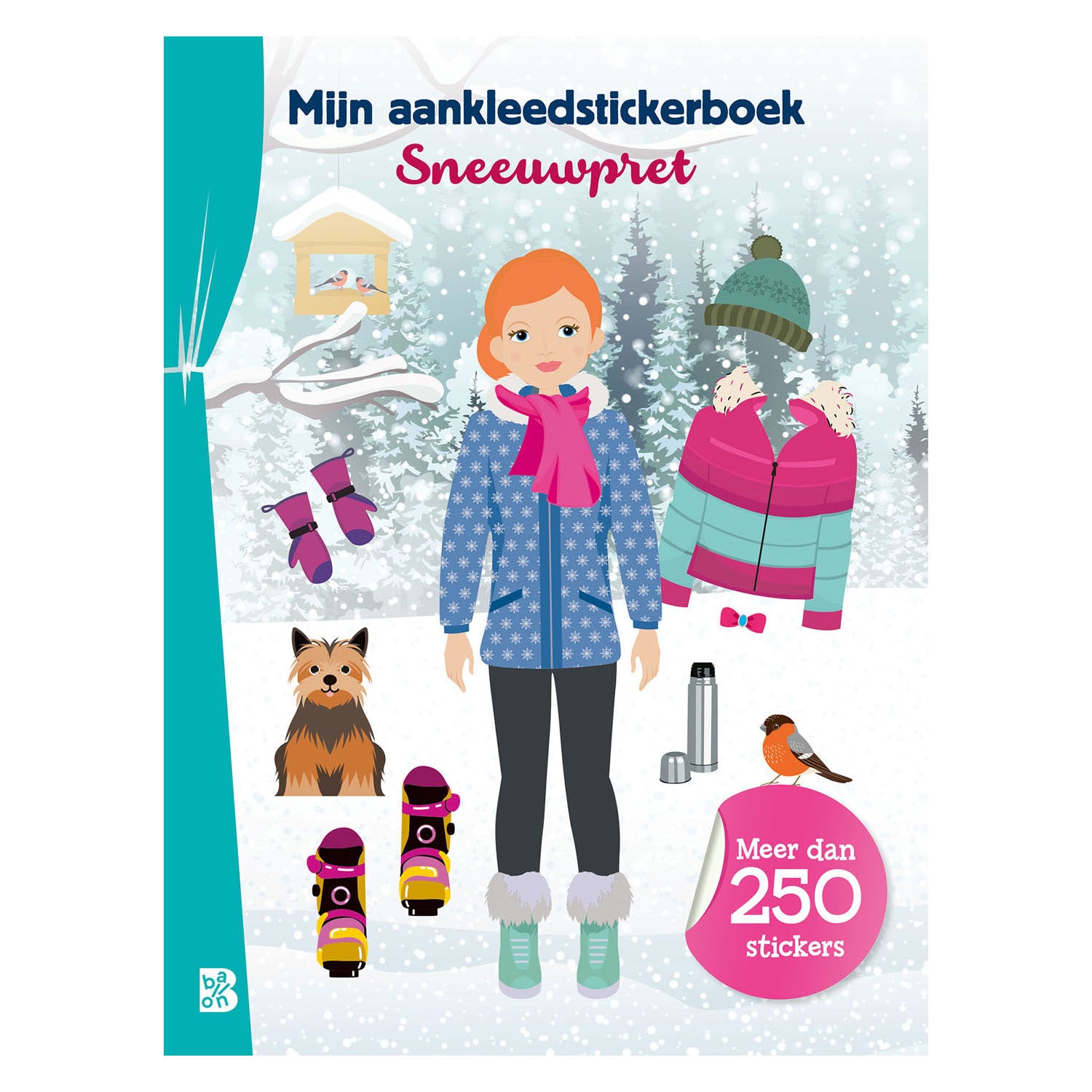 Éditeur standard mon livre d'autocollants d'habillage - plaisir de la neige