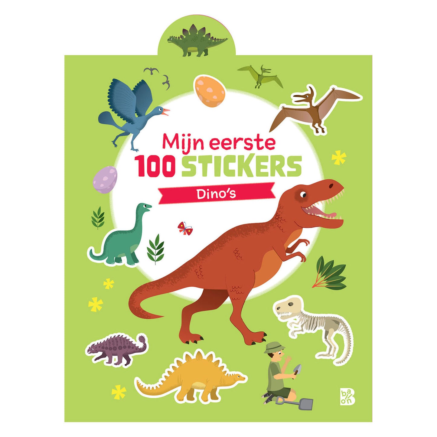 Éditeur standard mes 100 premiers stickers - dinosaures