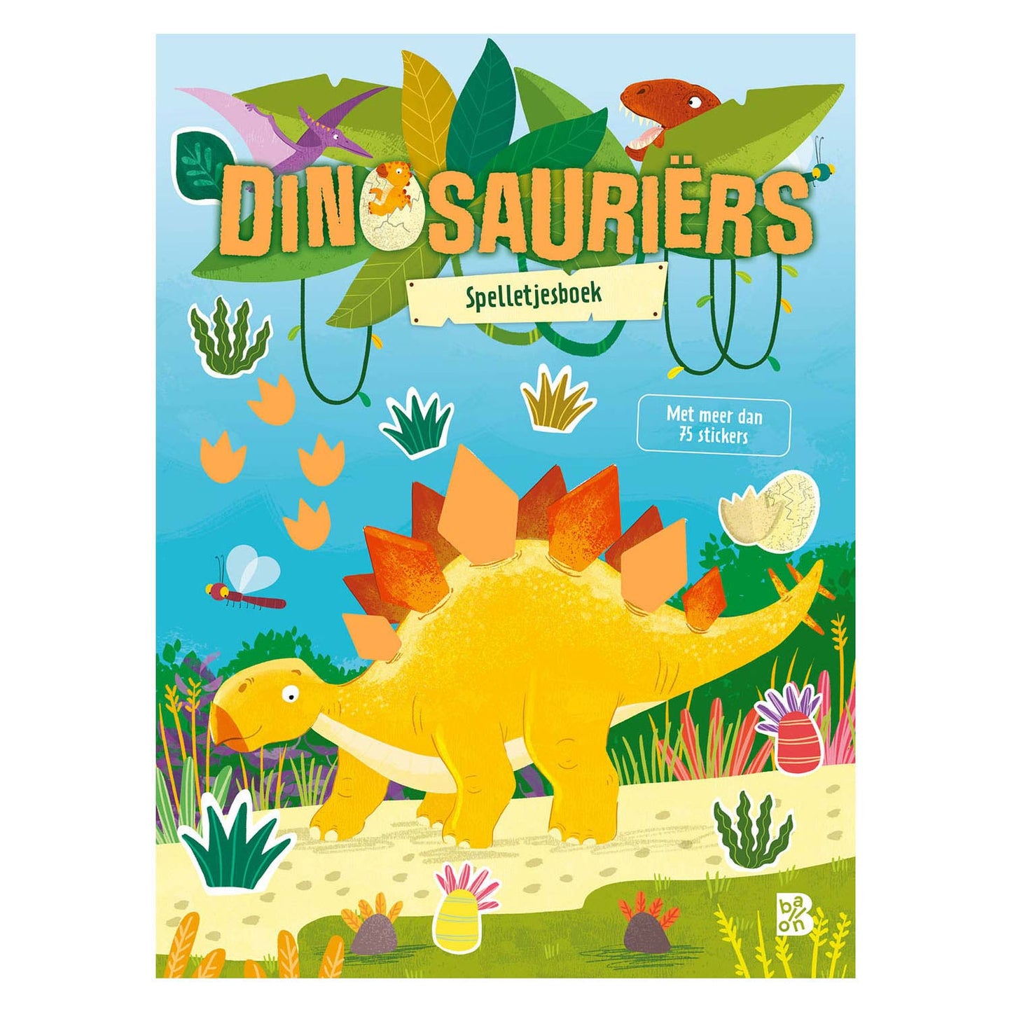 Livre d'autocollants dinosaures de l'éditeur Standard
