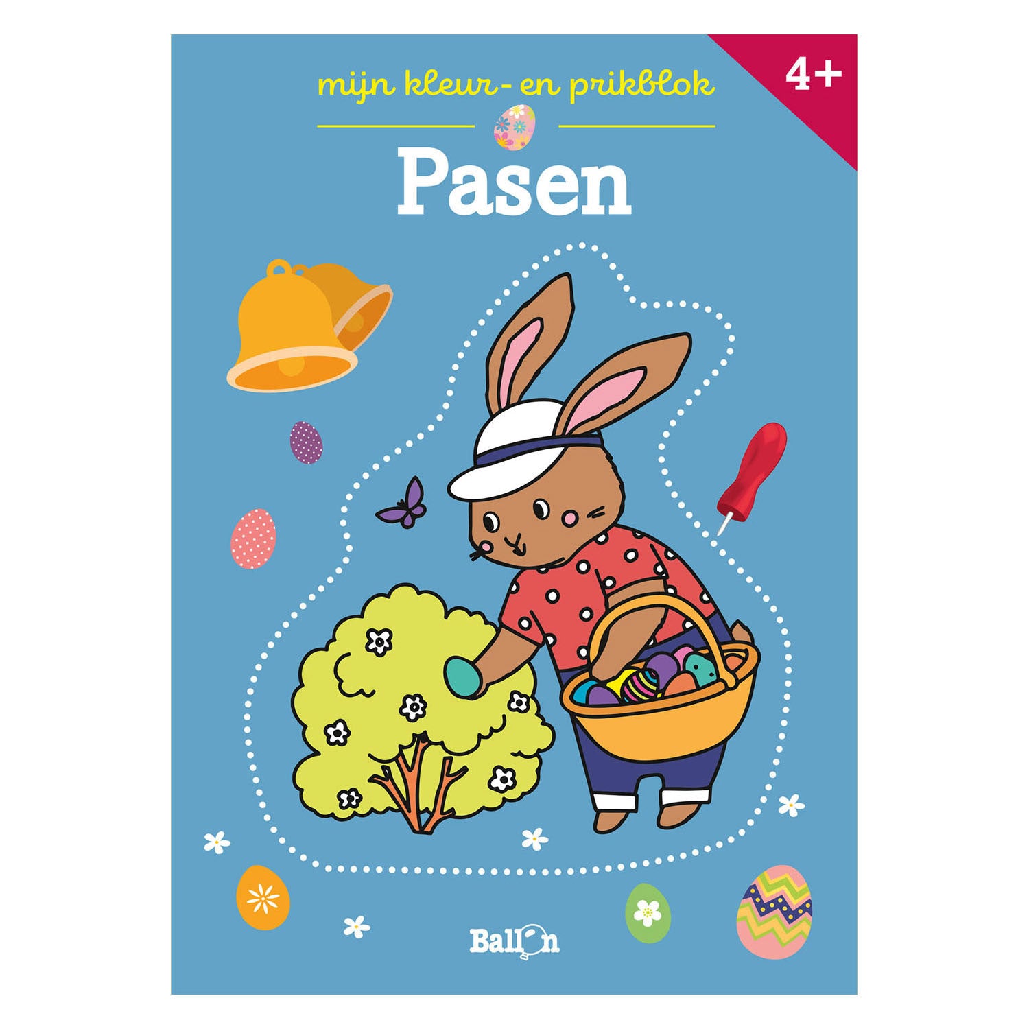 Pâques : coloriage et bloc d'épingles