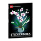 Livre d'autocollants Lego botaniques