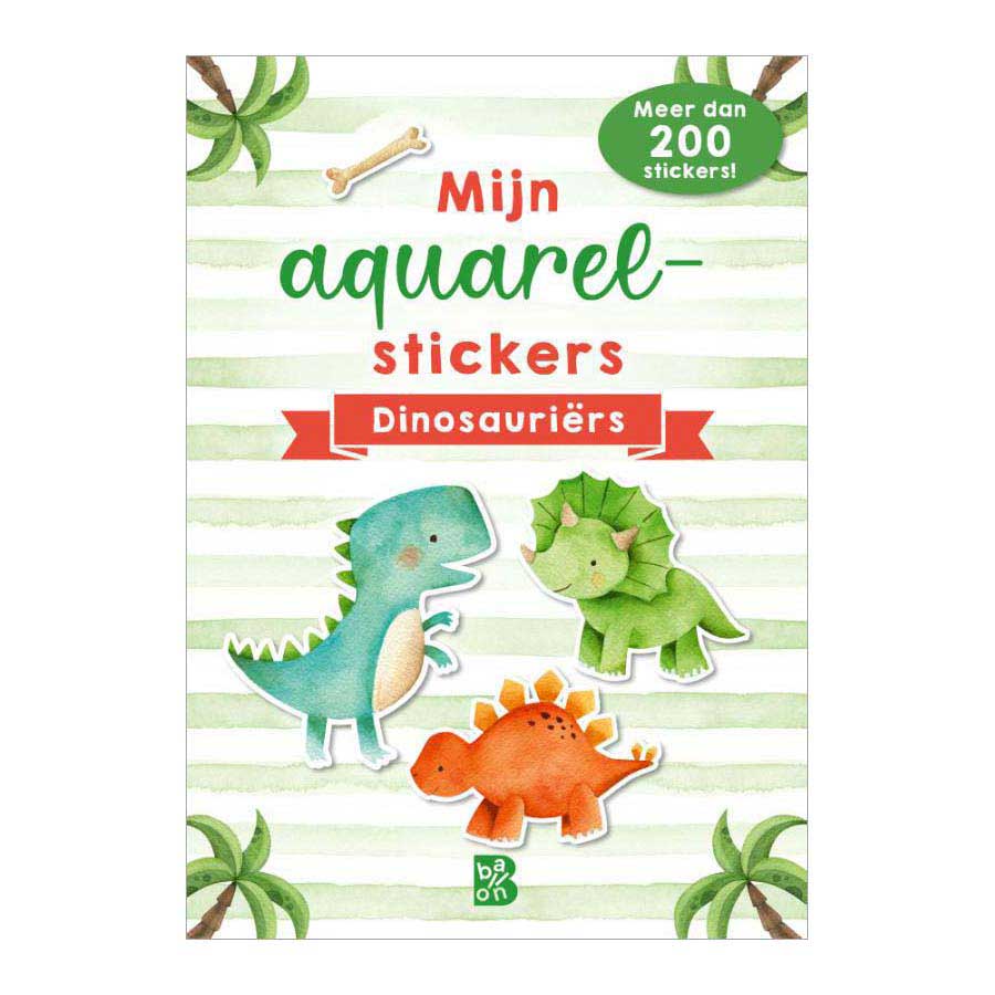 Standard éditeur mes stickers aquarelles - dinosaures