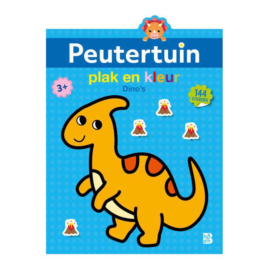 Éditeur standard coller et colorer les dinosaures du jardin des tout-petits 2+
