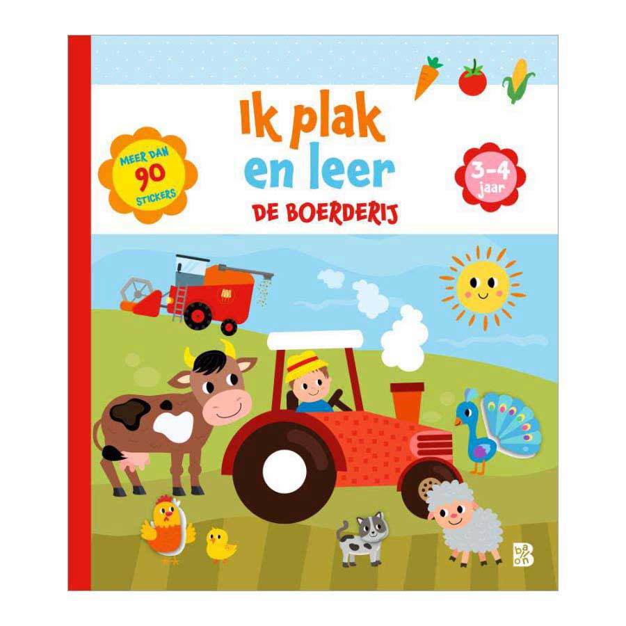 Maison d'édition standard Je colle et j'apprends - ferme 3-4 ans