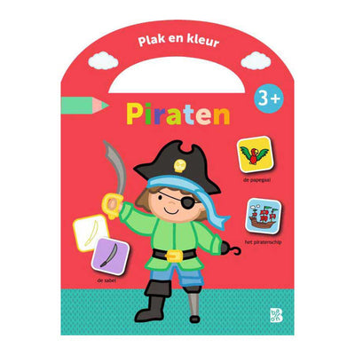 Etui à vignettes éditeur standard, pâte et couleur pirates 3+