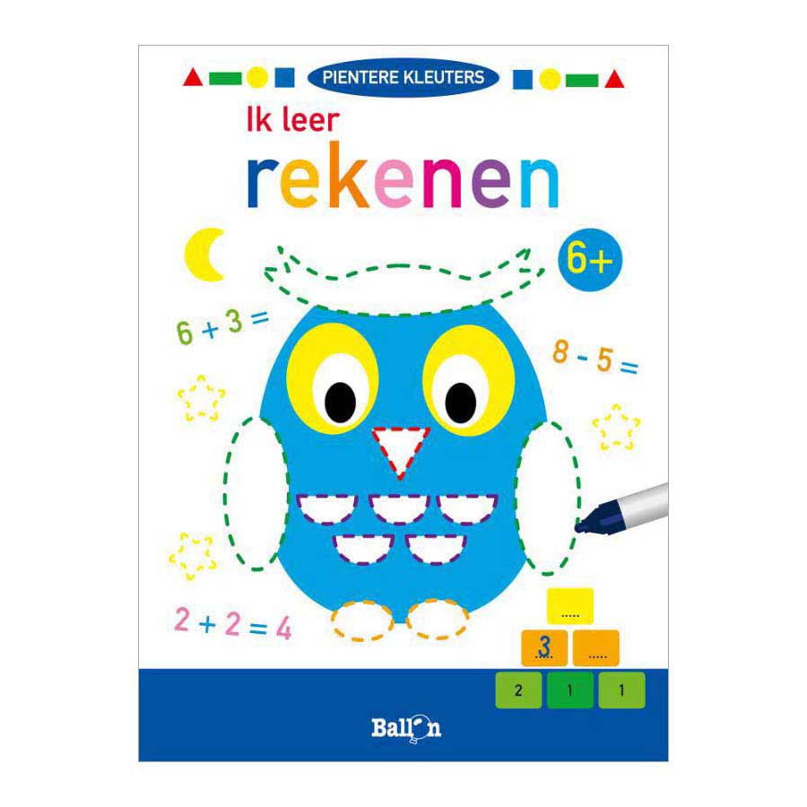 Éditeur standard J'apprends à calculer wipe et clean 6+
