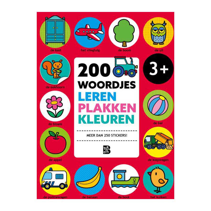 Éditeur standard 200 mots à apprendre, coller et colorier