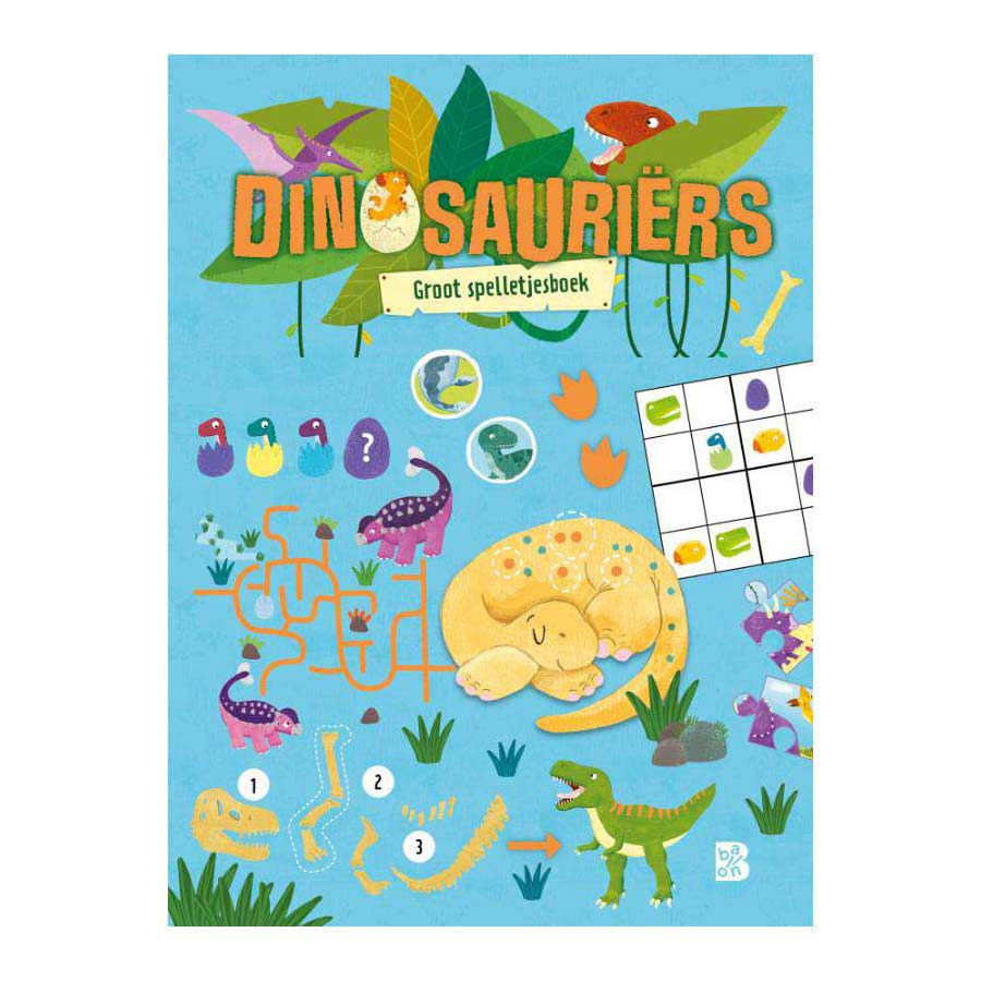 Livre de grands jeux éditeur Standard dinosaures